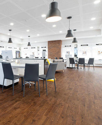 Les surfaces commerciales avec Wood Floor Partners parquets