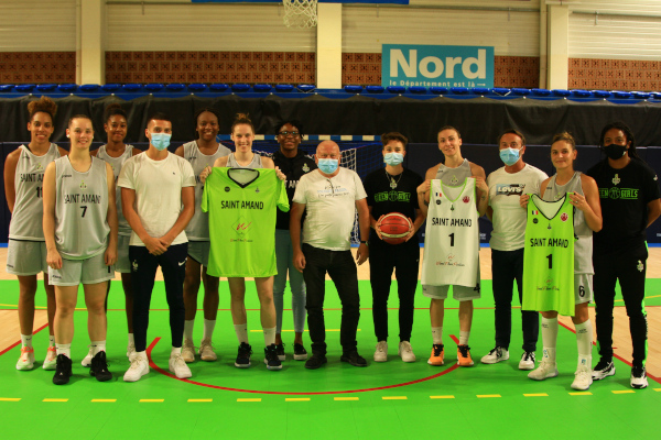 WFP sponsor de Saint Amand Hainaut Basket